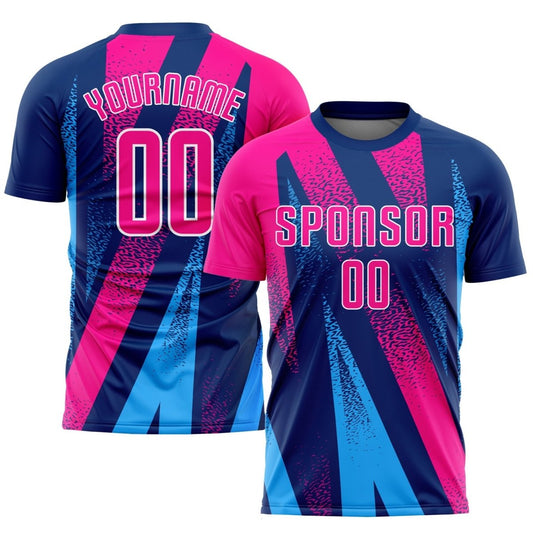 Individuelles Pink - Royal Sublimations - Fußballtrikot I594 - Climcat