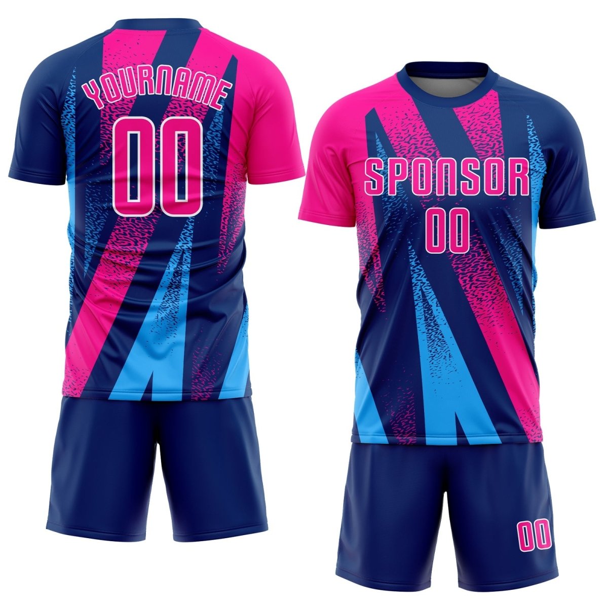 Individuelles Pink - Royal Sublimations - Fußballtrikot I594 - Climcat