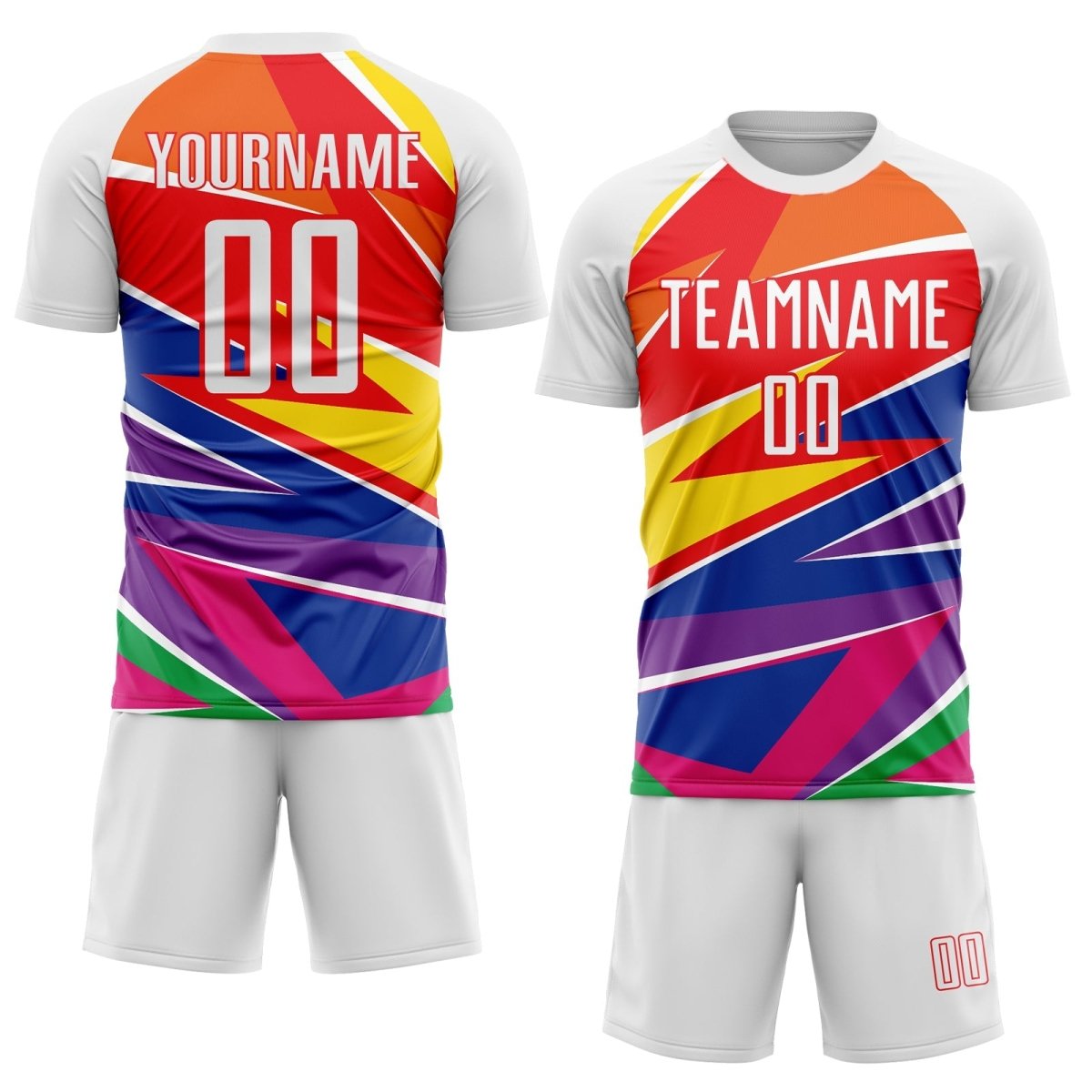 Individuelles Weiß - Rotes Sublimation Fußballtrikot M538 - Climcat