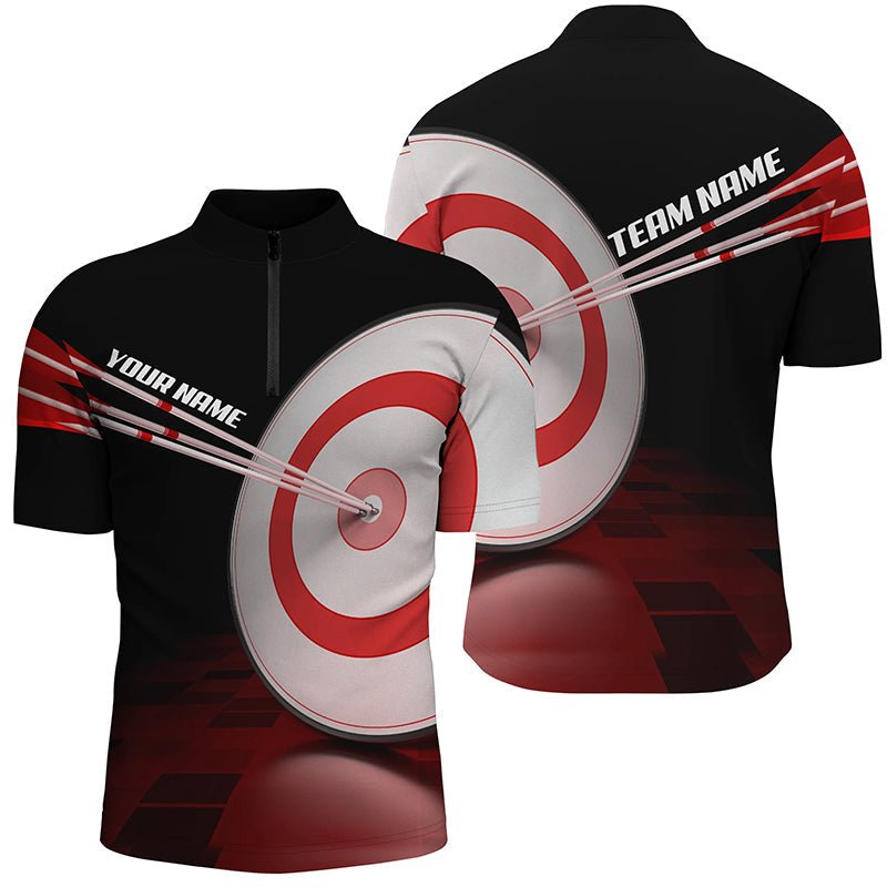 Personalisiertes Bogenschießen Poloshirt mit 3D - Zielscheibe - Individuelles Geschenk für Bogenschützen & Teams - Herren & Damen T0509 - Climcat