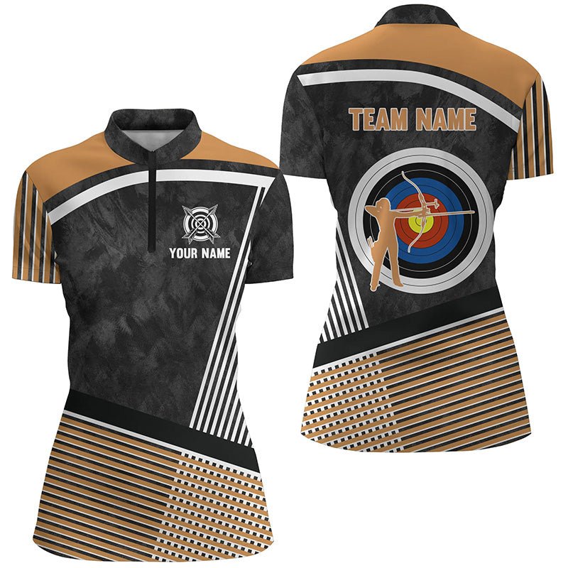 Personalisiertes Bogenschießen Poloshirt / Trikot mit Teamname Herren Damen Geschenk T0568 - Climcat