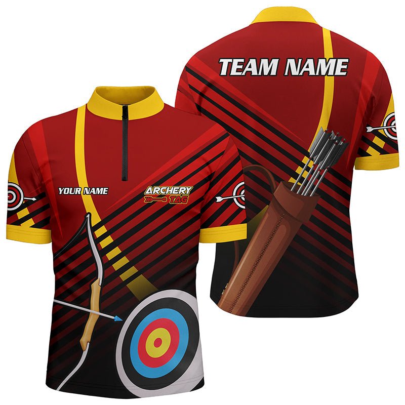 Personalisiertes Bogensport Polo - Shirt für Herren & Damen - 3D Bogenschießen V0639 - Climcat