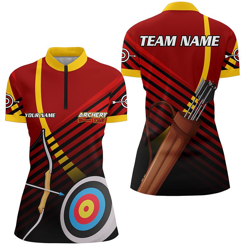 Personalisiertes Bogensport Polo - Shirt für Herren & Damen - 3D Bogenschießen V0639 - Climcat