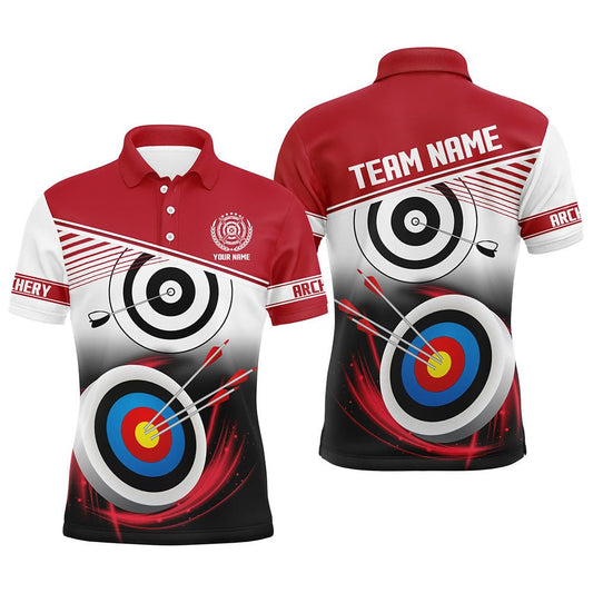 Personalisiertes Polo Shirt für Bogenschützen - Mit Namen & Motiv - Herren & Damen T0528 - Climcat