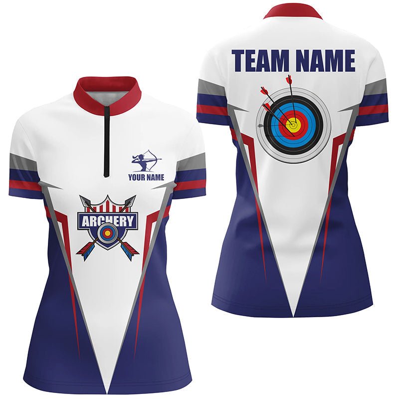 Poloshirt Bogenschießen Personalisiert - Herren & Damen - Geschenk für Bogenschützen T0430 - Climcat