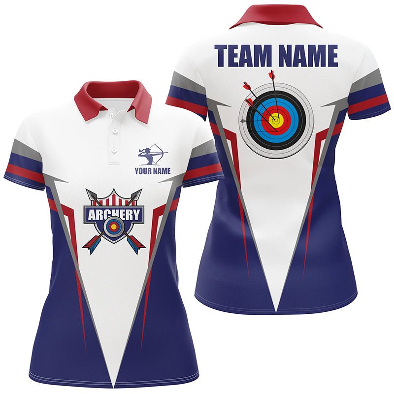 Poloshirt Bogenschießen Personalisiert - Herren & Damen - Geschenk für Bogenschützen T0430 - Climcat