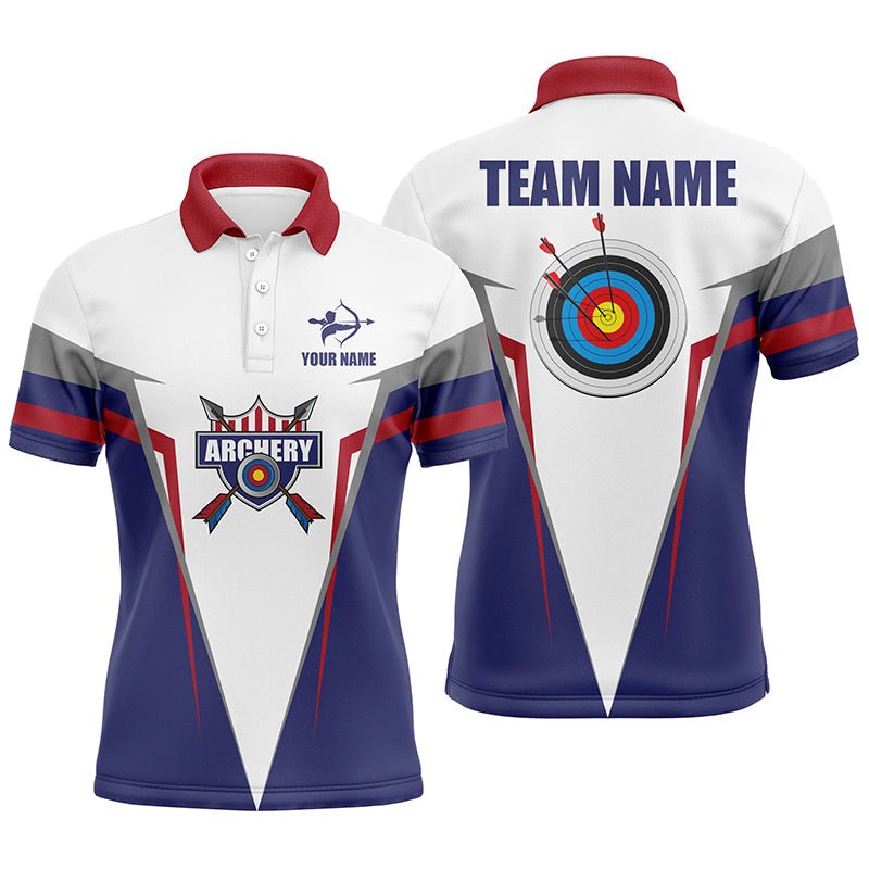 Poloshirt Bogenschießen Personalisiert - Herren & Damen - Geschenk für Bogenschützen T0430 - Climcat