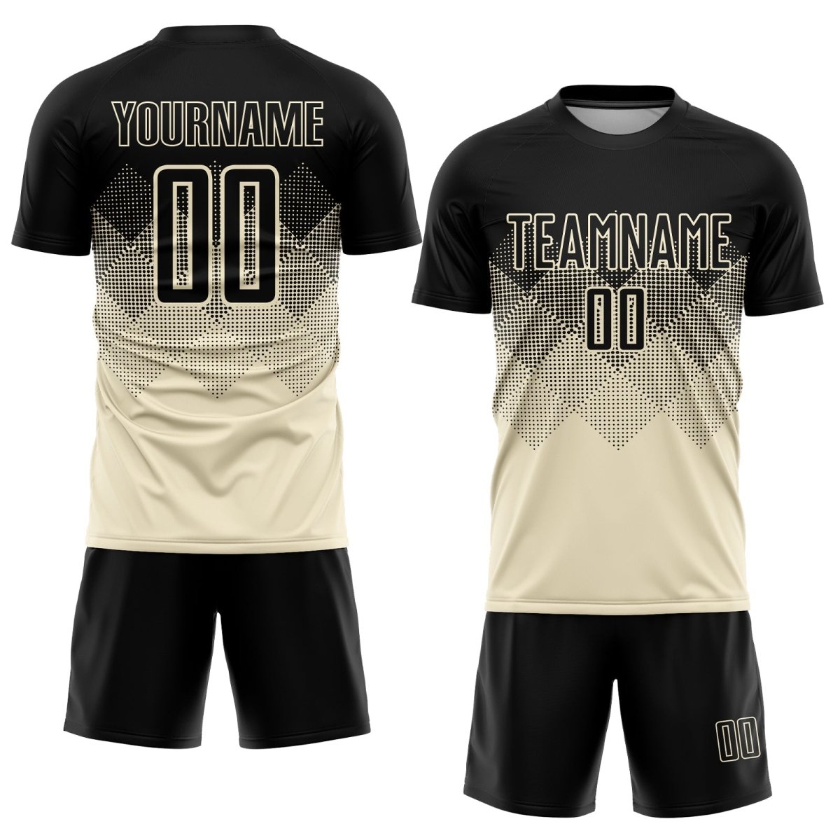 Benutzerdefiniertes schwarzes Sublimations - Soccer - Trikot A760 - Climcat
