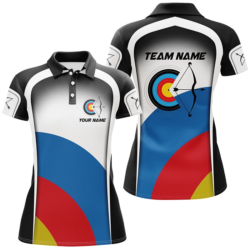 Bogensport Team Trikot Personalisiert Bunt - Turnier Shirt Herren Damen T2057 - Climcat