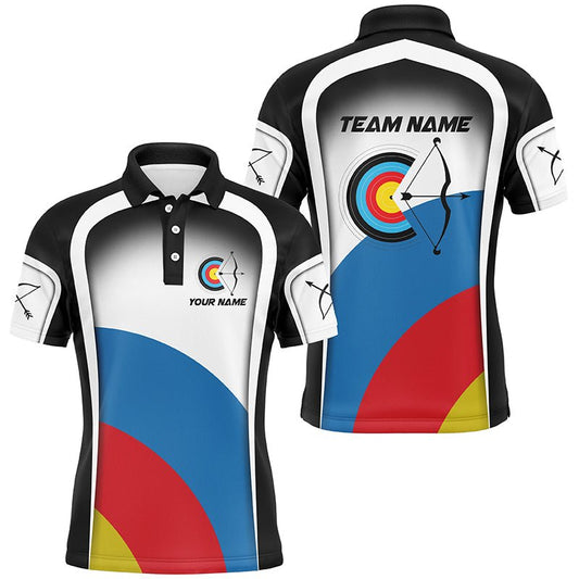 Bogensport Team Trikot Personalisiert Bunt - Turnier Shirt Herren Damen T2057 - Climcat