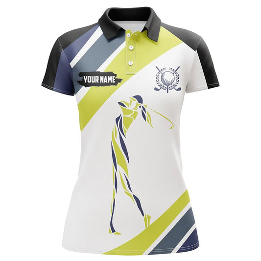 Damen Golf Polo Shirts | Maßgeschneiderte Sportbekleidung für Frauen | Golfgeschenke für Damen N7533 - Climcat