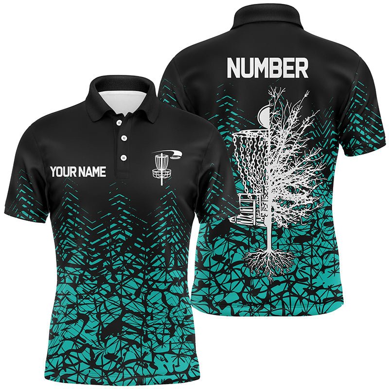 Herren Disc Golf Polo Shirts | Individuelles Disc Golf Korb | Personalisierte Disc Golf Geschenke T131 - Climcat