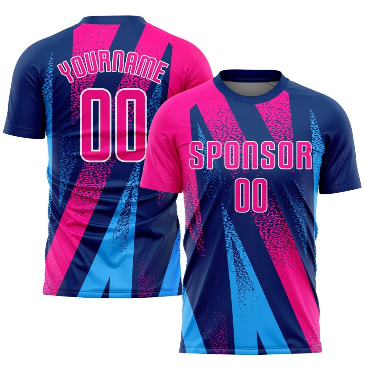 Individuelles Pink - Royal Sublimations - Fußballtrikot I594 - Climcat