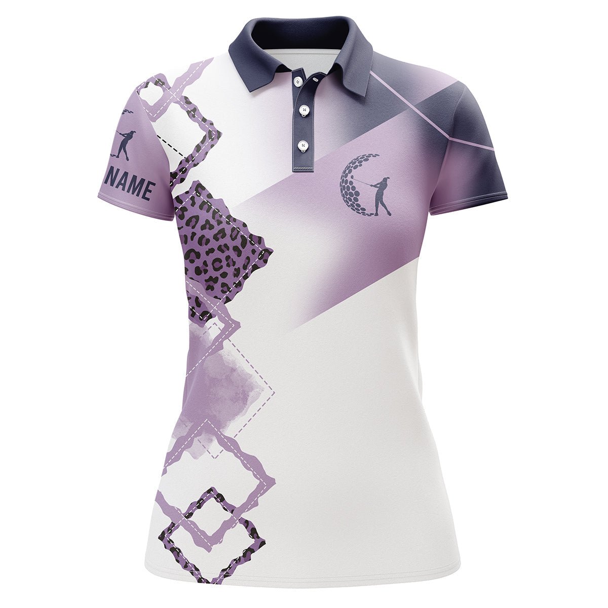 Personalisierte 3D Golf Poloshirts für Damen in Mehrfarben, individuelle Golfgeschenke für Frauen N3475 - Climcat