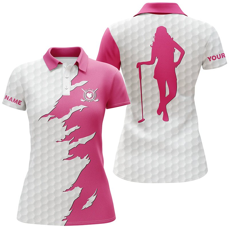 Personalisierte lustige Damen Golf Polo Shirts in mehreren Farben, Damen Golfoberteile, Golfgeschenke N4274 - Climcat