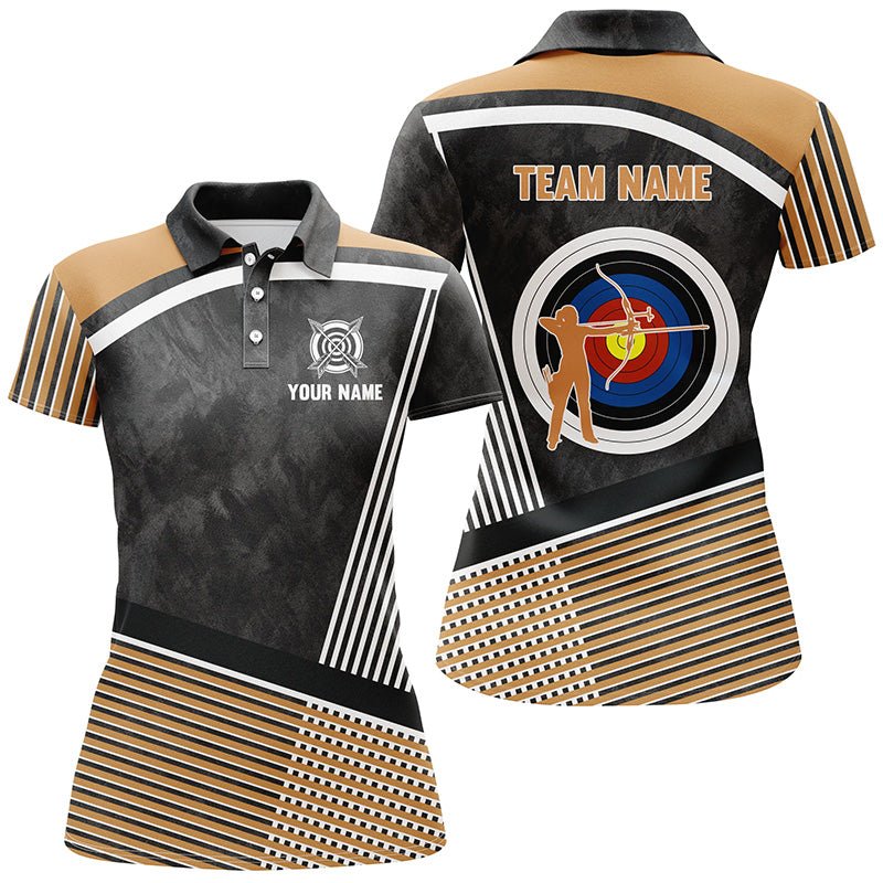 Personalisiertes Bogenschießen Poloshirt / Trikot mit Teamname Herren Damen Geschenk T0568 - Climcat