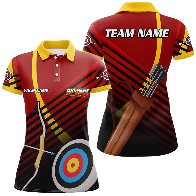 Personalisiertes Bogensport Polo - Shirt für Herren & Damen - 3D Bogenschießen V0639 - Climcat