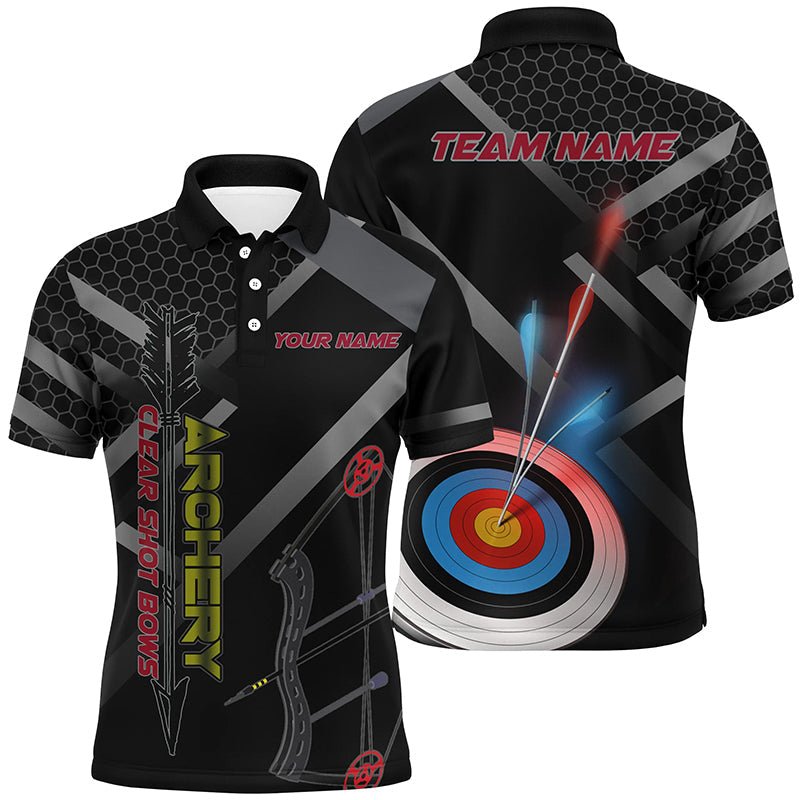 Personalisiertes Poloshirt für 3D Bogenschießen - Team Shirt Herren & Damen V0659 - Climcat