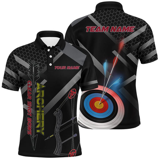 Personalisiertes Poloshirt für 3D Bogenschießen - Team Shirt Herren & Damen V0659 - Climcat