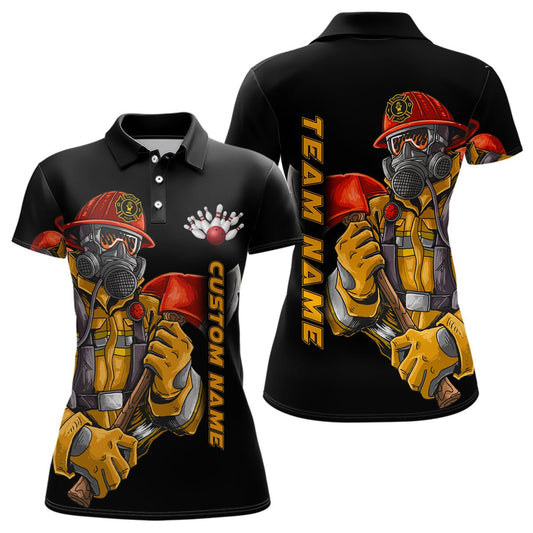Feuerwehr Bowling Damen Bowling Shirts Individuelle Feuerwehr Bowling Team Polo Shirts P5336 - Climcat