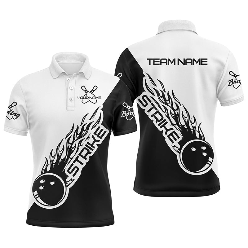 Individuell gestaltete Bowling-Shirts für Männer und Frauen, Bowling-Team-Shirts, Bowling Strike - Climcat