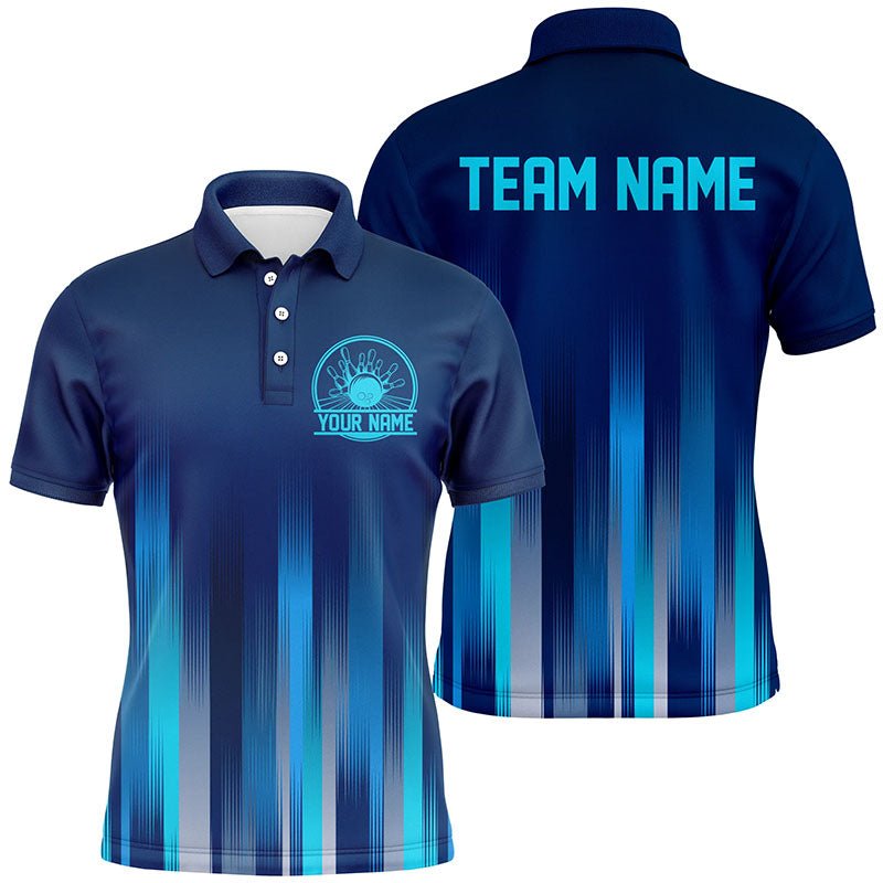 Individuell gestaltete Bowling-Trikots mit Namen für Männer und Frauen - Personalisierte Bowling-Team-Shirts - Climcat