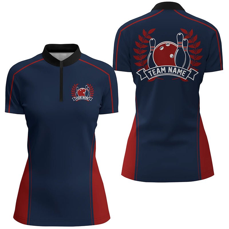 Individuelle Bowling-Liga-Shirts für Damen, personalisierte Bowling-Teamtrikots P5162 - Climcat