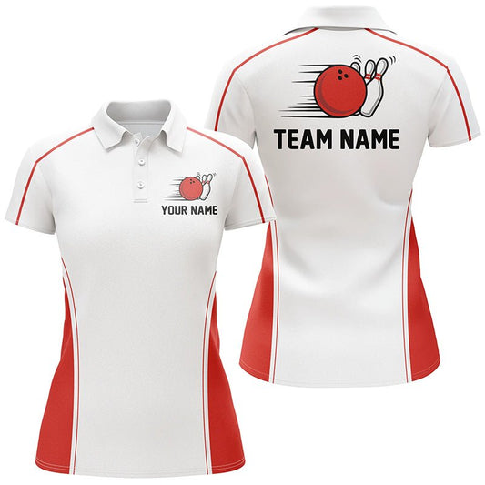 Individuelle Bowling-Liga-Shirts für Damen, personalisierte Bowling-Teamtrikots P5164 - Climcat