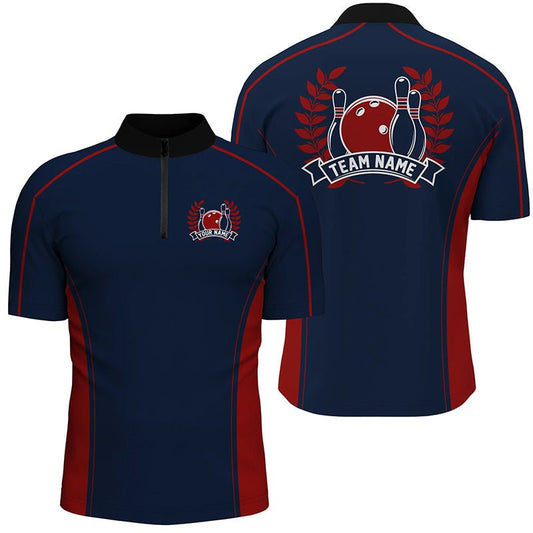 Individuelle Bowling-Liga-Shirts für Herren und Damen, personalisierte Bowling-Teamtrikots P5162 - Climcat