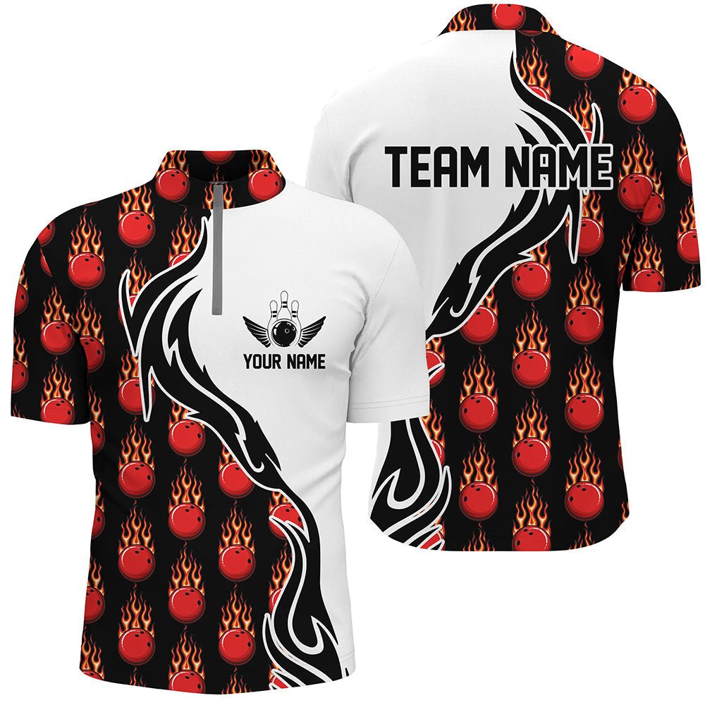 Individuelle Bowling-Shirts für Herren und Damen, personalisierte Bowling-Teamtrikots mit Bowling-Muster P4959 - Climcat