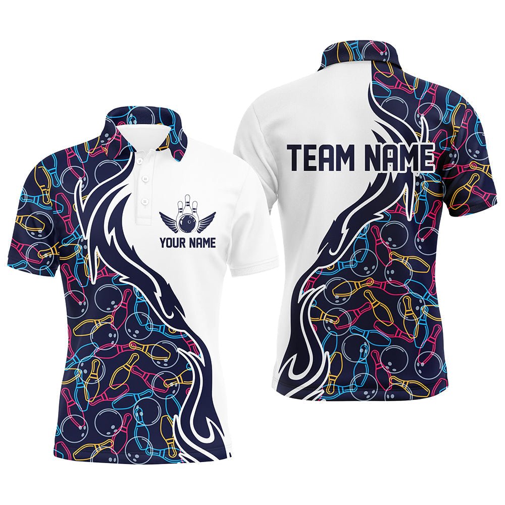 Individuelle Bowling-Shirts für Herren und Damen, personalisierte Bowling-Teamtrikots P4494 - Climcat