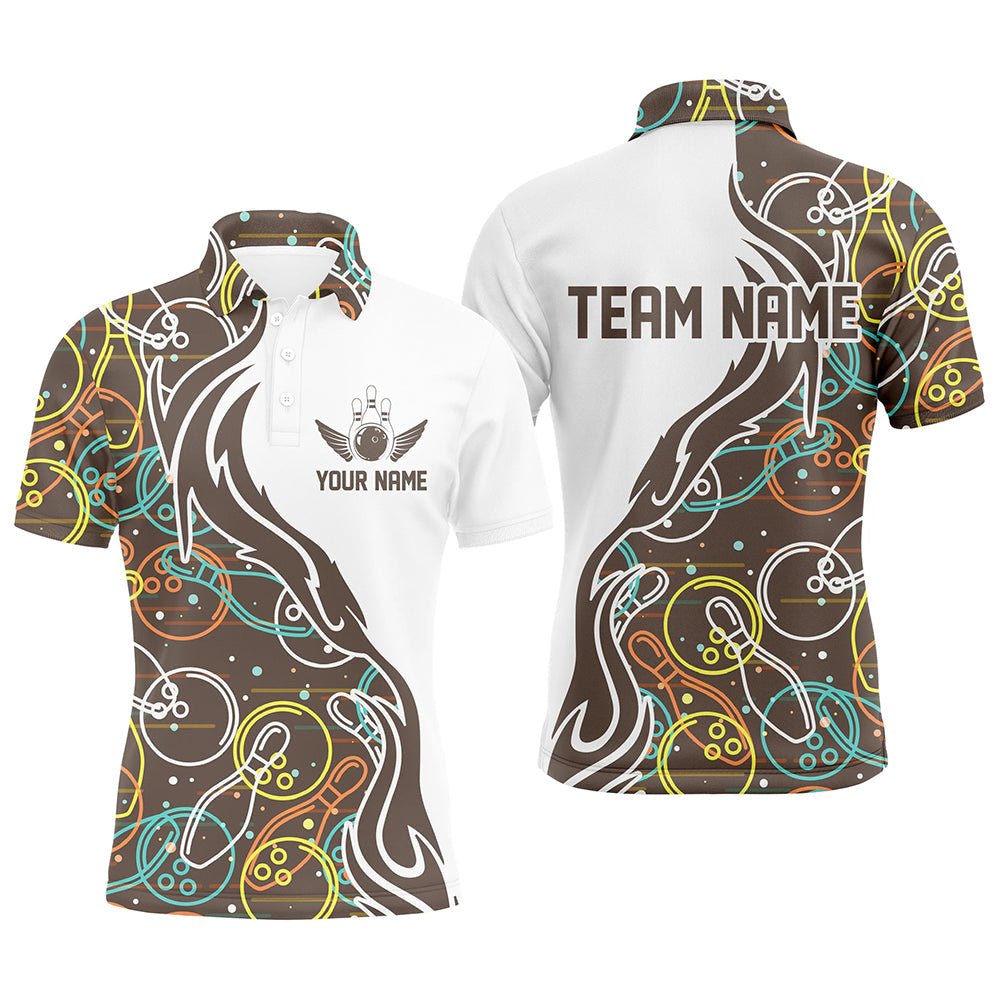 Individuelle Bowling-Shirts für Herren und Damen, personalisierte Bowling-Teamtrikots P4496 - Climcat