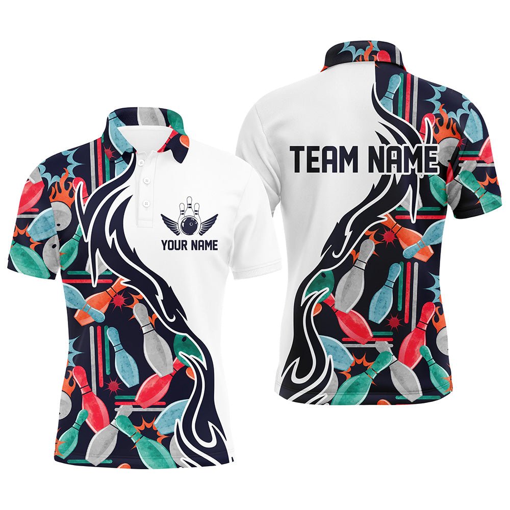 Individuelle Bowling-Shirts für Herren und Damen, personalisierte Bowling-Teamtrikots P4596 - Climcat