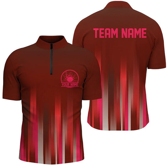 Individuelle Bowlingtrikots mit Namen für Herren und Damen, personalisierte Bowlingteam-Trikots P4989 - Climcat