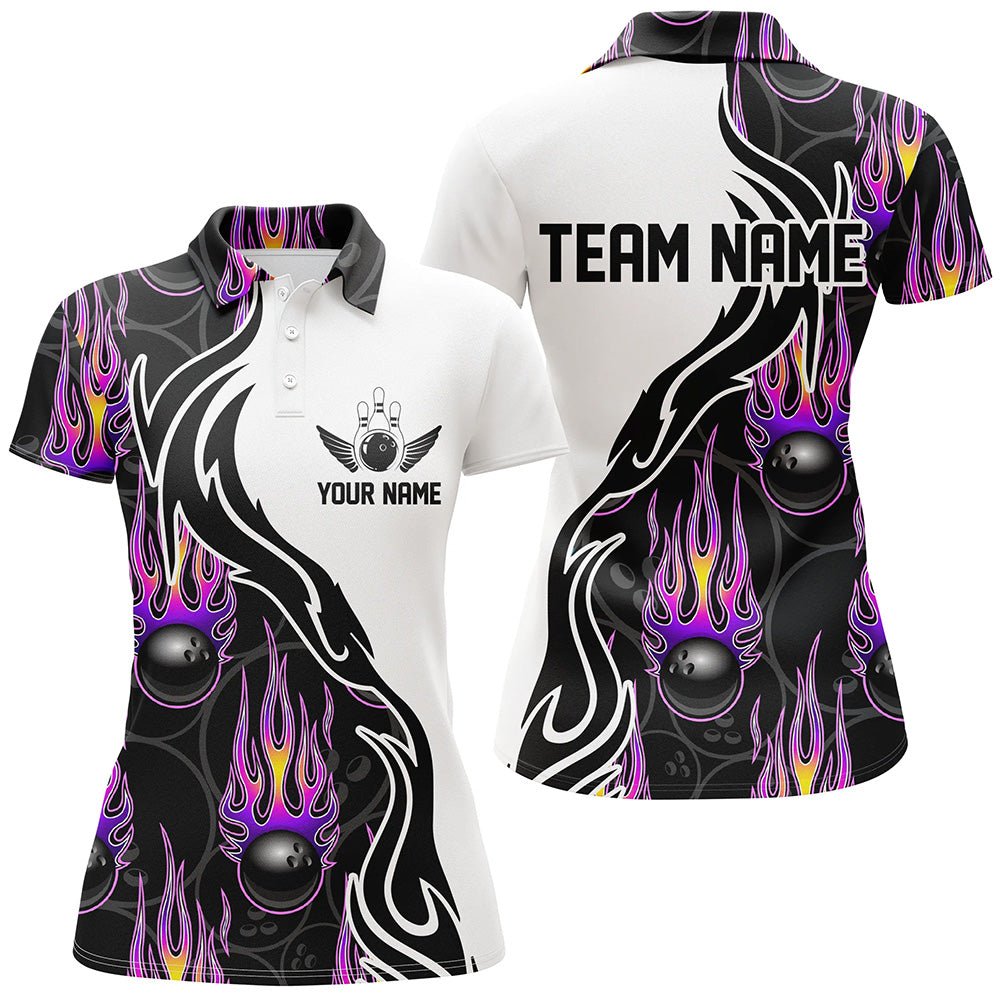 Maßgeschneiderte Bowling-Shirts für Damen, Personalisierte Bowling-Team Trikots P4598 - Climcat