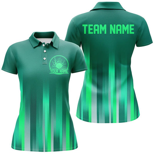 Personalisierte Bowling-Trikots mit Namen für Damen, individuelle Bowling-Team-Trikots P4988 - Climcat